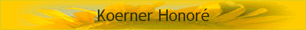 Koerner Honor
